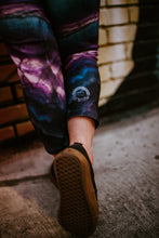 Load image into Gallery viewer, Rainbow Fluorite Eco Poly Crystal Statement Leggings