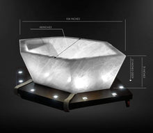 Load image into Gallery viewer, Brazilian Quartz Crystal Bathtub with Drain