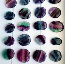 Load image into Gallery viewer, Rainbow Fluorite Worry Stone Crystals