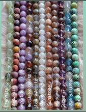 Load image into Gallery viewer, Custom Bespoke Gemstone Crystal Diffuser Mala Bracelets