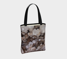 Load image into Gallery viewer, Pink Amethyst Crystal Print Tote Bag