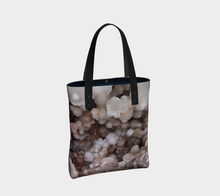 Load image into Gallery viewer, Pink Amethyst Crystal Print Tote Bag