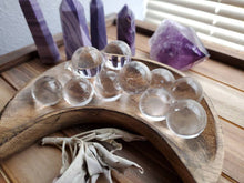 Load image into Gallery viewer, Natural Mini Clear Quartz Optical Crystal Gemstone Spheres