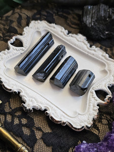 AAA Simple Black Tourmaline Pendants