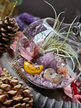 Load image into Gallery viewer, Splendor Mini Series ~ Hanging CrystalAIRium Mystic Terrariums
