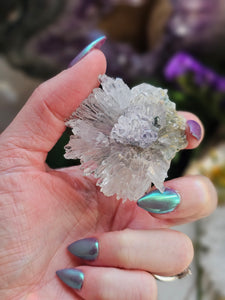 Rare Amethyst Stalactite Crystal Flowers