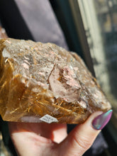 Load image into Gallery viewer, Star Rutile Quartz Crystal Half Raw Polished Statement Piece
