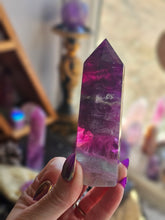 Load image into Gallery viewer, AAA Magenta Fluorite Crystal Towers
