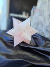 Load image into Gallery viewer, Massive Stellated Rose Quartz Crystal Asteroid Merkabah Star
