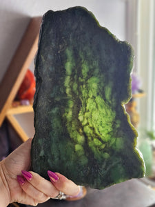 Decorative Nephrite Jade Polished Tray