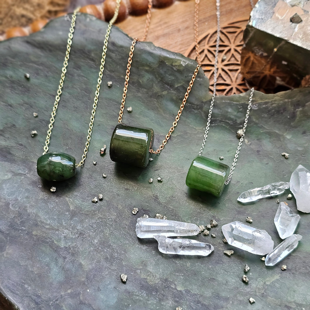 Nephrite Jade Gemstone Simple Pendants