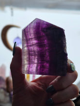 Load image into Gallery viewer, Natural Lavender Fluorite Crystal Towers
