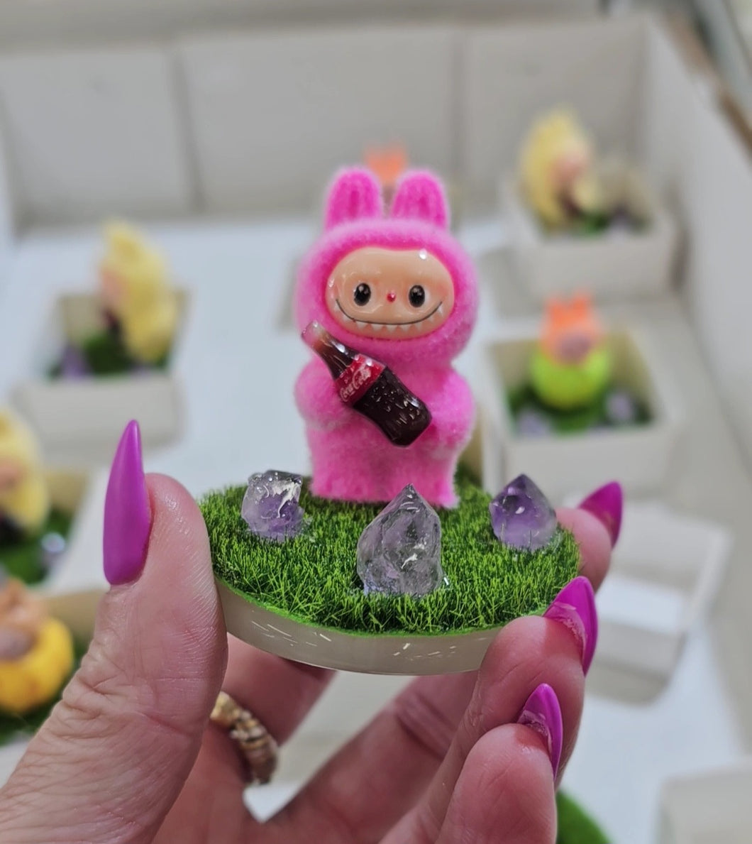Labubu Amethyst Figurine