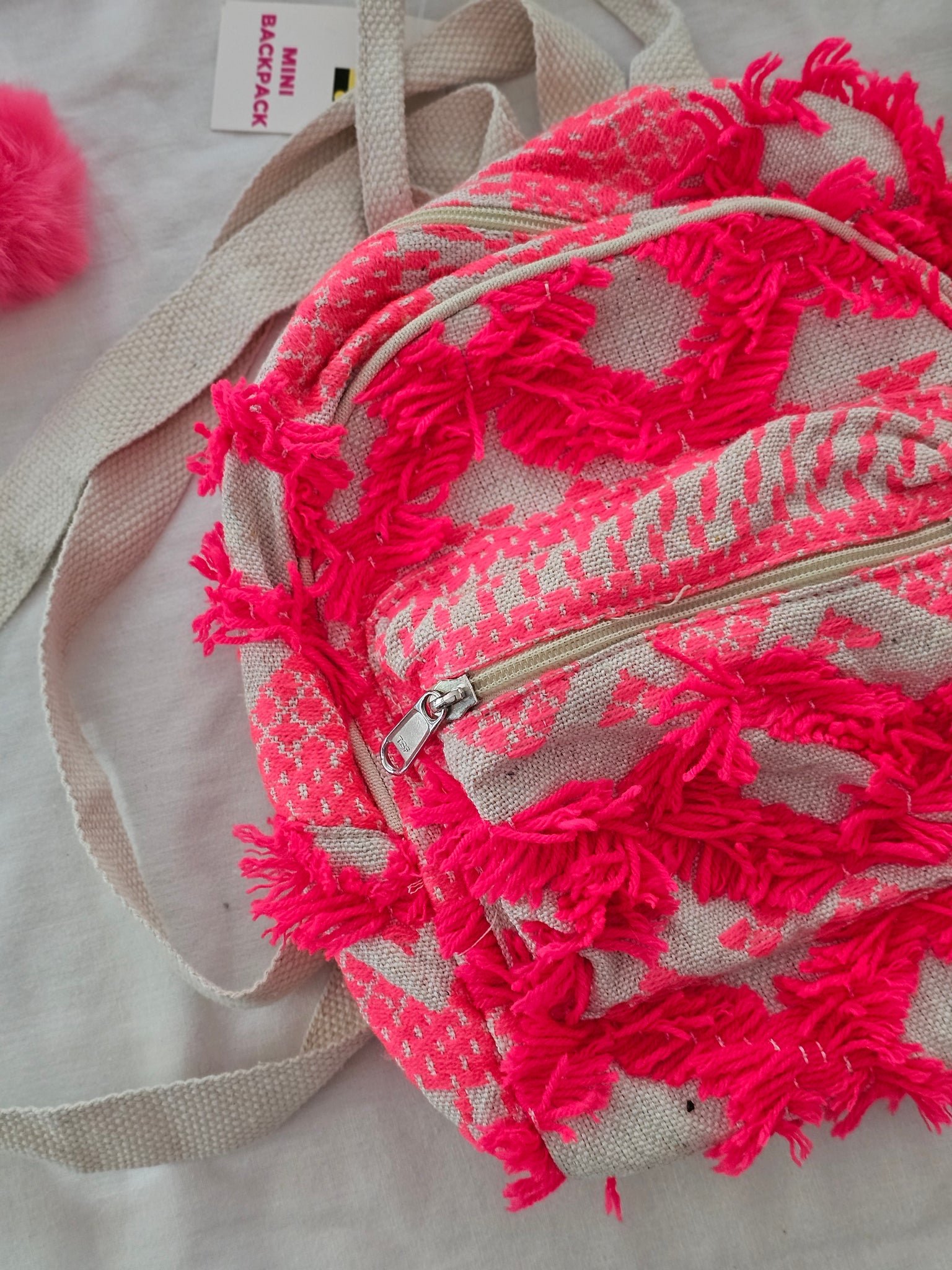 boho mini backpack Boho Fringe Mini Backpack – Mineral Mystic