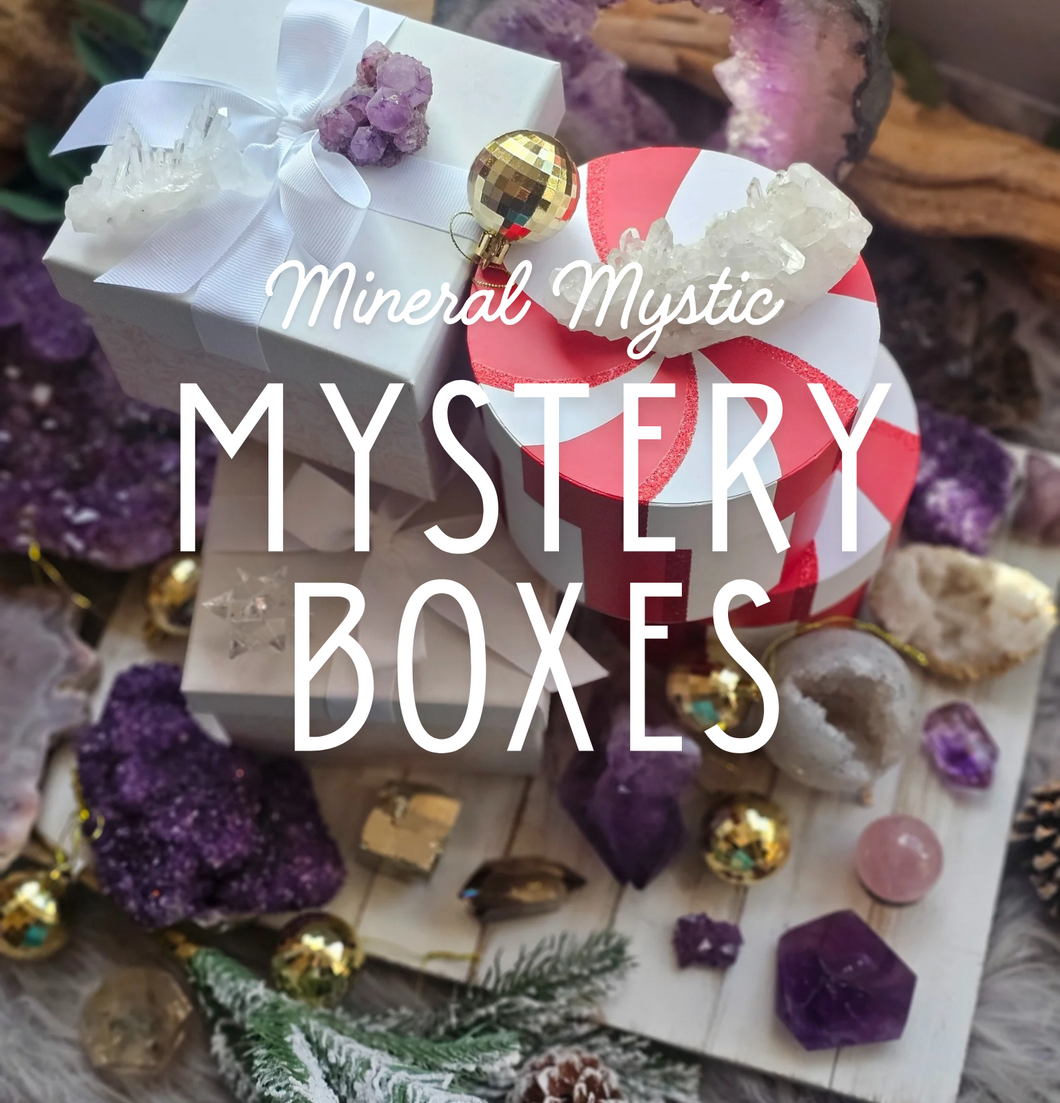 Holiday Mystery Crystal Boxes