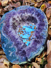 Load image into Gallery viewer, Juicy Amethyst Crystal Mirror
