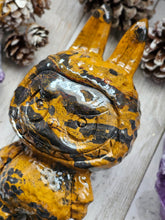 Load image into Gallery viewer, XL Brown Jasper Gemstone Carved Labubu
