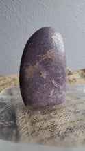 Load image into Gallery viewer, Natural Lepidolite Self Standing Free Form
