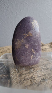 Natural Lepidolite Self Standing Free Form