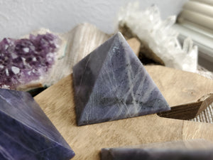 Mexican Deep Purple "Morado" Opal Pyramids