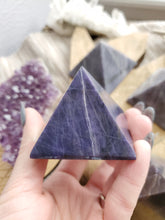 Load image into Gallery viewer, Mexican Deep Purple &quot;Morado&quot; Opal Pyramids
