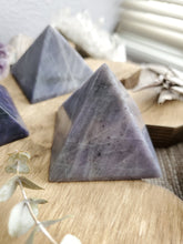 Load image into Gallery viewer, Mexican Deep Purple &quot;Morado&quot; Opal Pyramids
