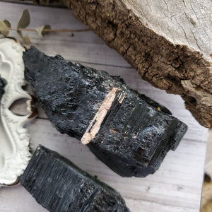 Raw + Protective Black Tourmaline