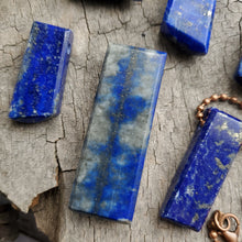 Load image into Gallery viewer, AAA Lapis Lazuli Pendant on Antique Copper
