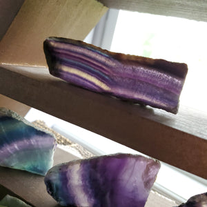 AAA Mini Rainbow Fluorite Window Portals