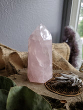 Load image into Gallery viewer, Natural Rose Quartz Towers
