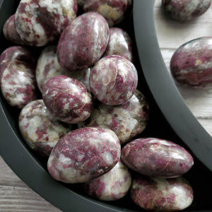 Natural Pink Tourmaline Polished Tumbles