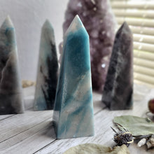 Load image into Gallery viewer, Natural Trolleite Gemstone Obelisks
