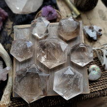 Load image into Gallery viewer, Natural AAA Smokey Quartz Hexagon Crystals
