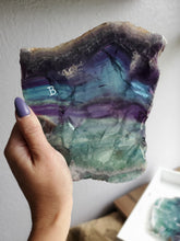 Load image into Gallery viewer, AAA Rainbow Fluorite Crystal Slabs
