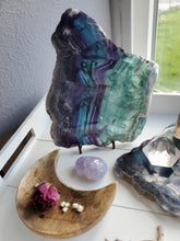 Load image into Gallery viewer, AAA Rainbow Fluorite Crystal Slabs
