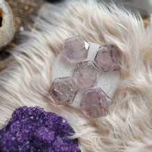 Load image into Gallery viewer, Smokey Amethyst Crystal Hexagons
