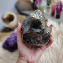 Load image into Gallery viewer, Smokey Quartz Crystal Flame
