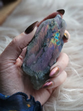 Load image into Gallery viewer, Raw Chunky &quot;Sunset&quot; Spectrolite Labradorite Gemstones
