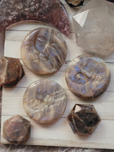 Load image into Gallery viewer, Genuine Sunstone Moonstone SunMoon Faces

