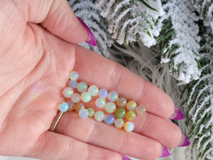 Micro Size Ethiopian Welo Opal Spheres