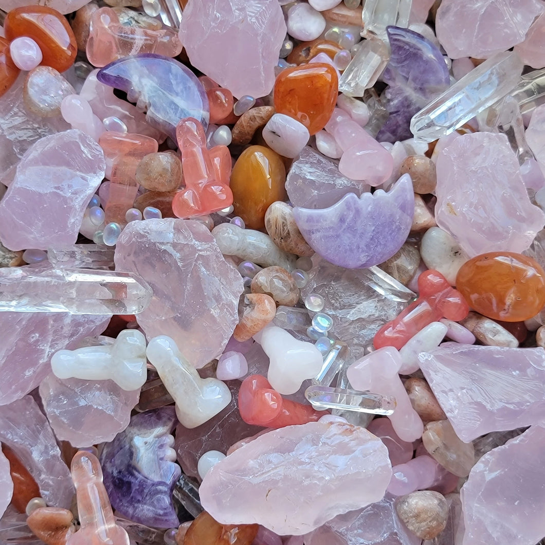Lunar Love Spell ~ Mystic Fetti Gemstone Crystal Mix