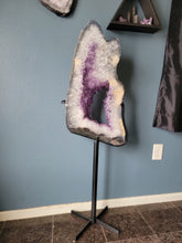 Load image into Gallery viewer, Dreamy Display Amethyst Crystal Portal on Stand
