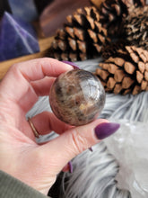 Load image into Gallery viewer, Natural Black Sunstone Gemstone Spheres
