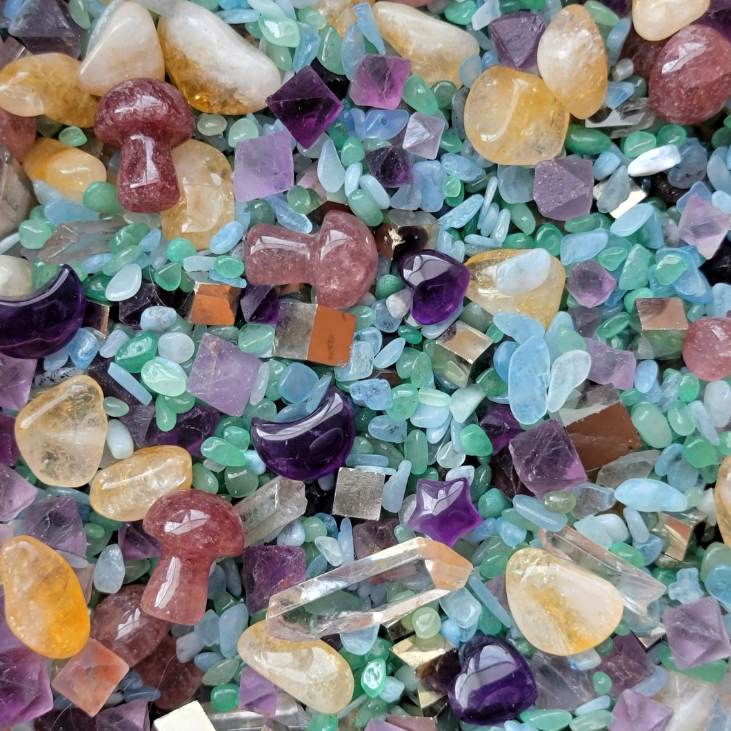 Lucky Charms~ Mystic Fetti Gemstone Crystal Mix