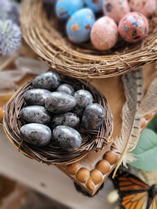 Larvikite Gemstone Eggs