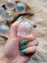 Load image into Gallery viewer, Rainbow Angel Aura Quartz Full Moon Crystals
