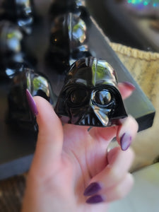 Obsidian Carved Darth Vader