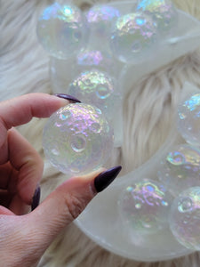 Rainbow Angel Aura Quartz Full Moon Crystals
