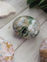 Load image into Gallery viewer, Natural 8th Vein Marovato Ocean Jasper Gemstone Palmstones
