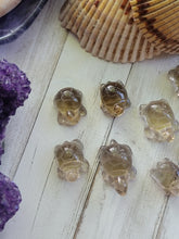 Load image into Gallery viewer, Smokey Quartz Mini Crystal Turtles
